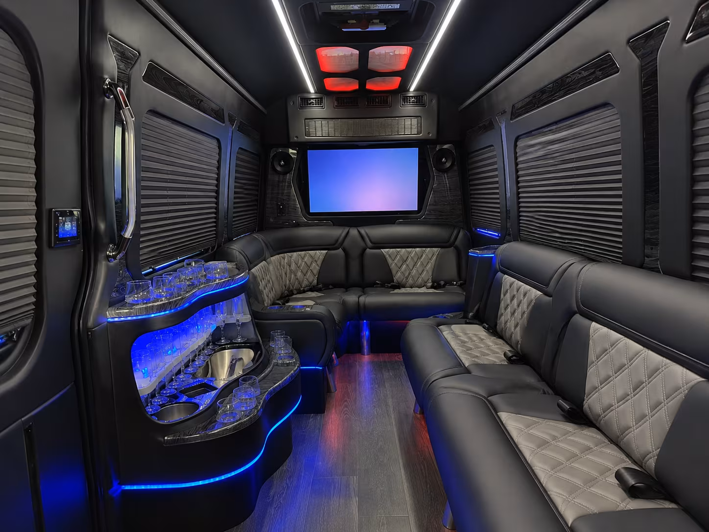 inter campus and conference shuttle buses for sugar land churches