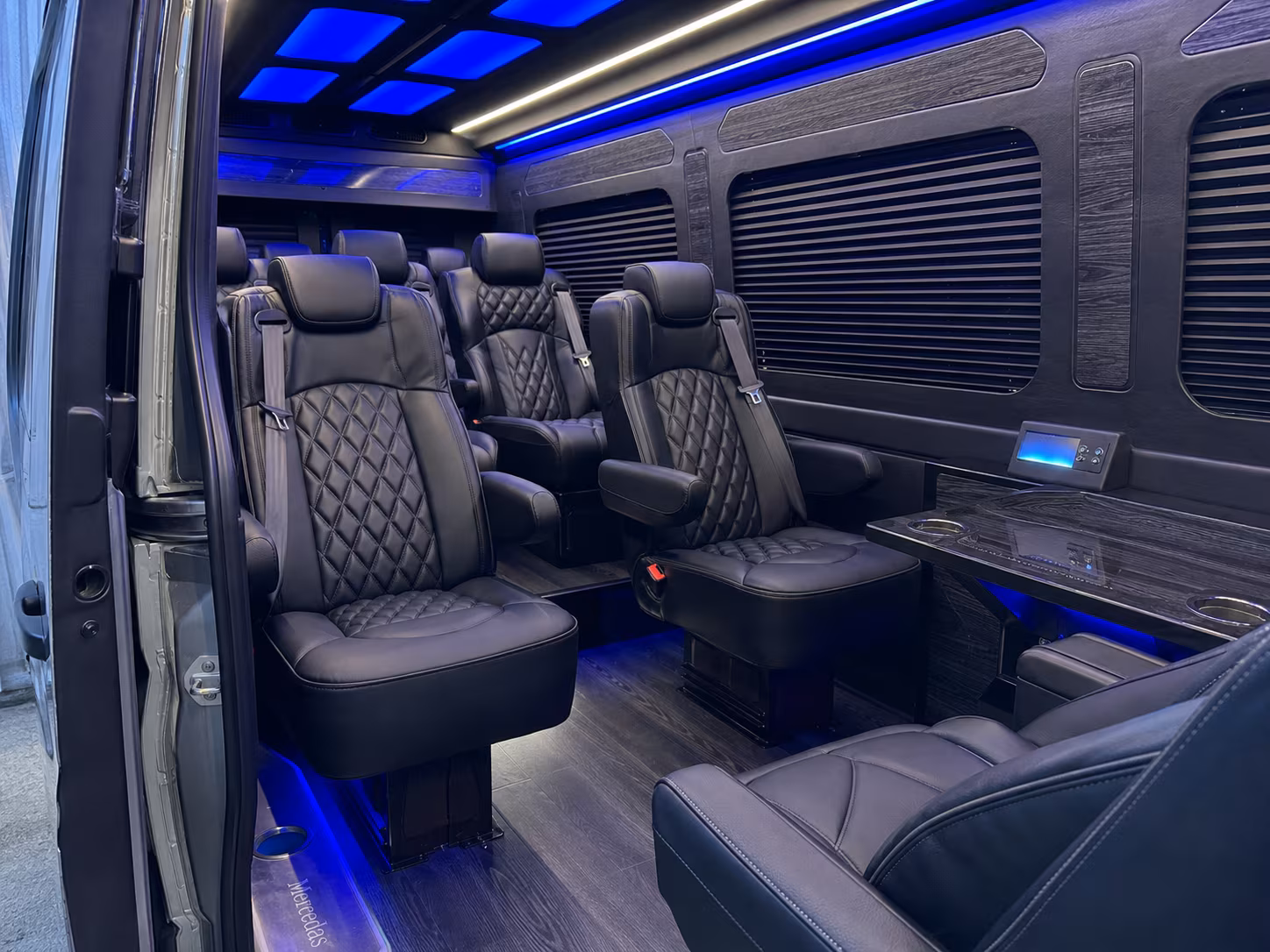 sprinter van transportation for groups and events across sugar land