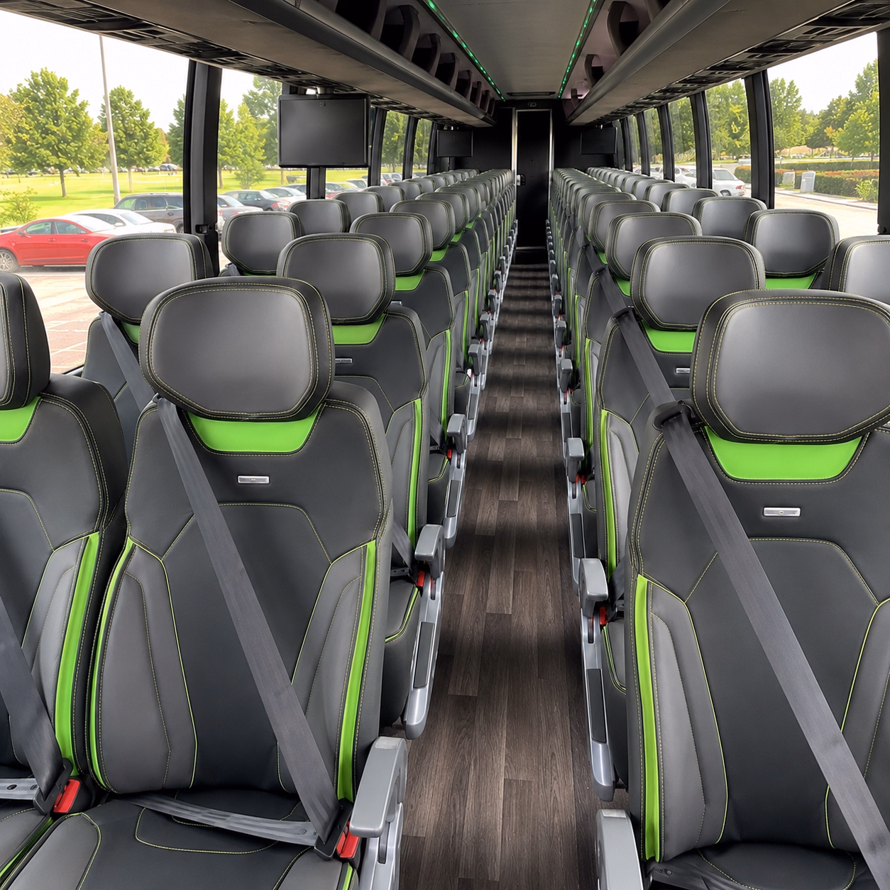 sugar land corporate event transportation onboard seating