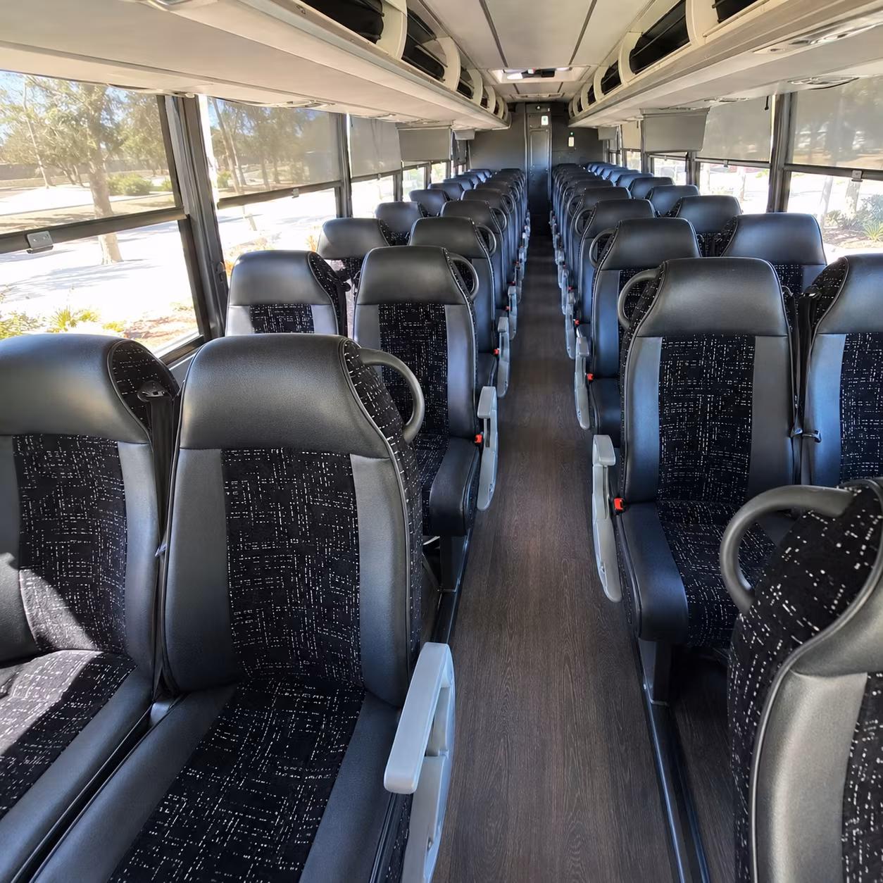 sugar land sporting event transportation onboard seating